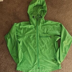 Marmot Green Windbreaker